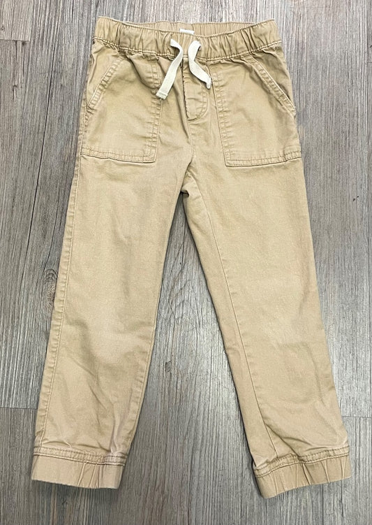 Brown Gap Jogger Pants, 4Y