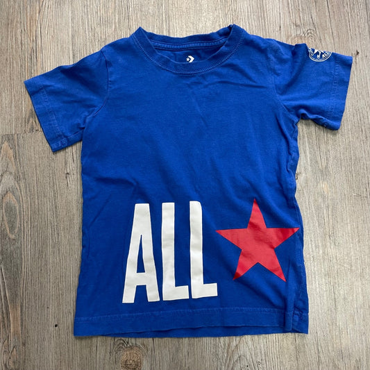 Blue Converse T-Shirt, 6Y