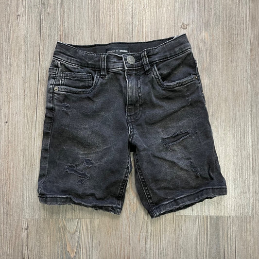 Black Zara Denim Shorts, 7Y
