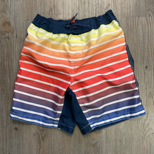 Stripe Joe Fresh Swimming Shorts, 6Y