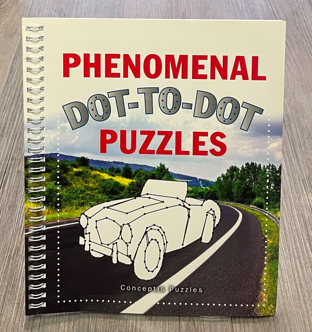 Multi Colour  Phenomenal Dot to Dot Puzzles, Paperback