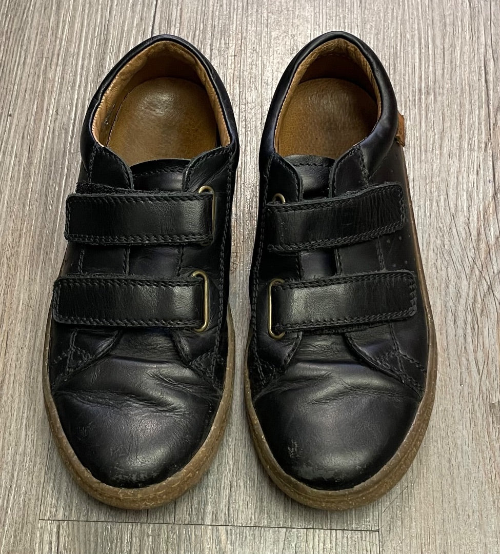Black Naturino Leather Velcro, 2Y