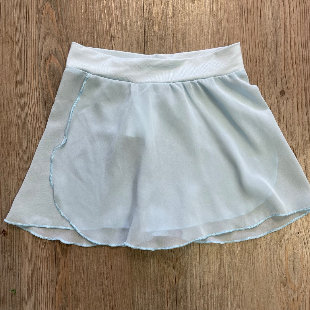Light Blue Capezio Ballet Skirt, 7-8Y