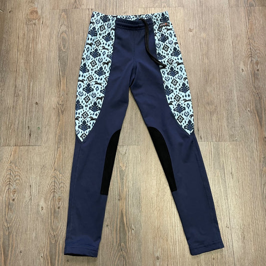 Navy Kerrits Horse Back Riding Legging, 8-10Y