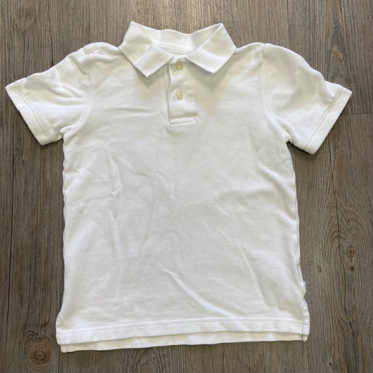 White Gap Polo, 6-7Y