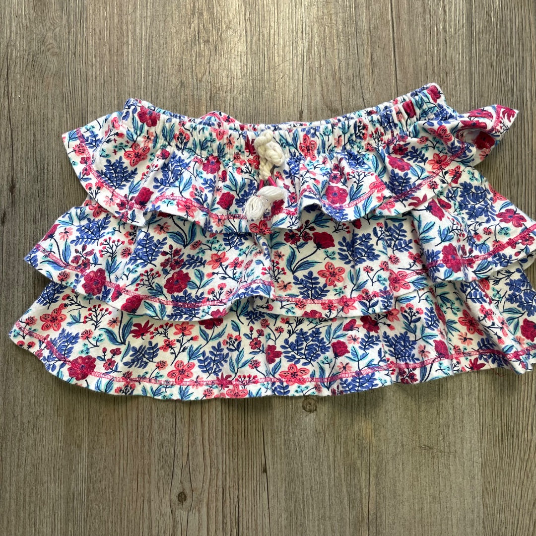 Multi Colour Hatley Floral Skirts, 7Y