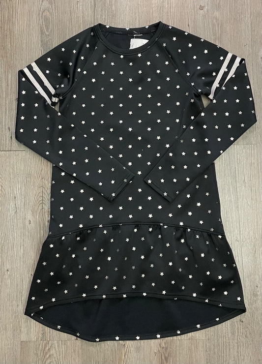 Black  LS Dress, 10-12Y