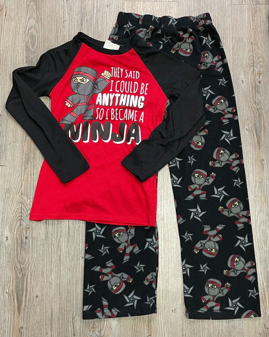 Multi Colour Urban Heritage Pj Set, 7-8Y