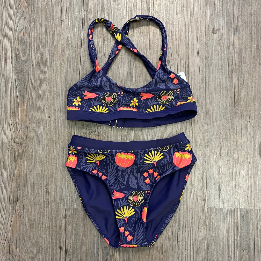 Floral Level 6 2PC Bathing Suit, 10Y