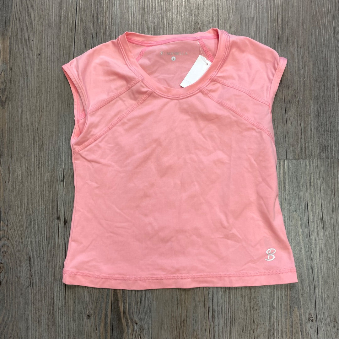 Coral Sofibella Tennis Top, 7-8Y