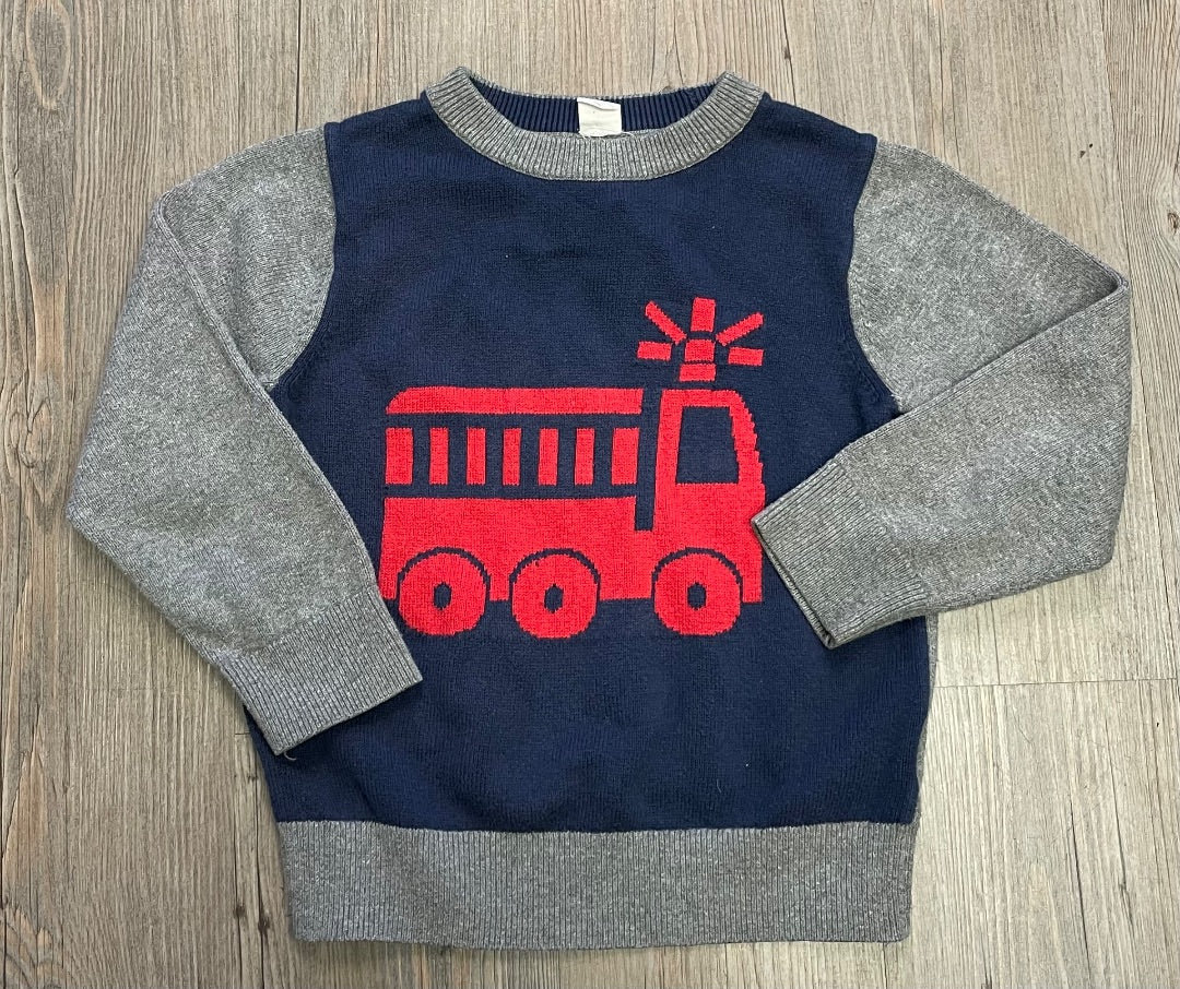Navy Gap Knit Sweater, 5Y