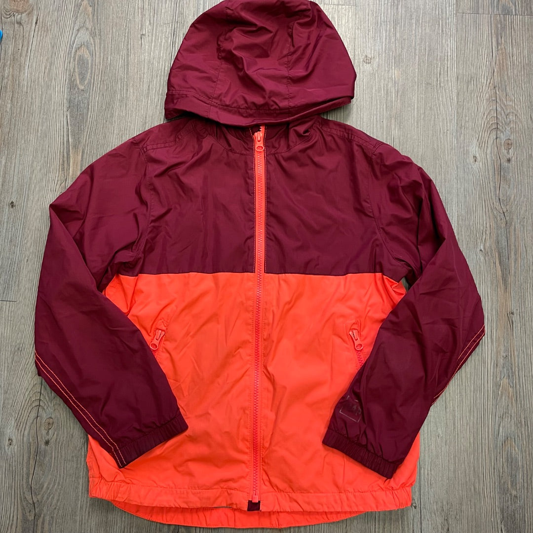 Maroon Orange Gap Lined Spring Jacket, 8-9Y