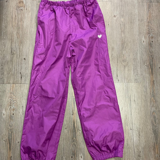Purple Oshkosh Rain pants, 10Y