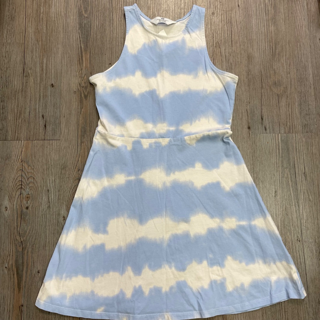 Blur White H&M Tiedye Dress, 10-12Y
