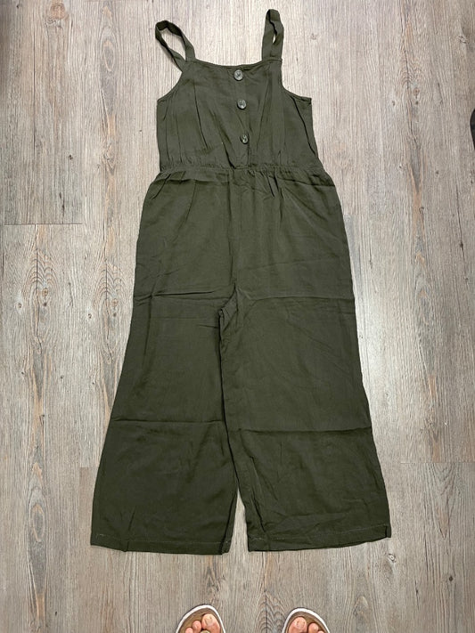 Green Zuko Girl Romper, 10Y