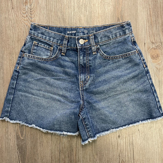 Blue Old Navy Denim Shorts, 14Y