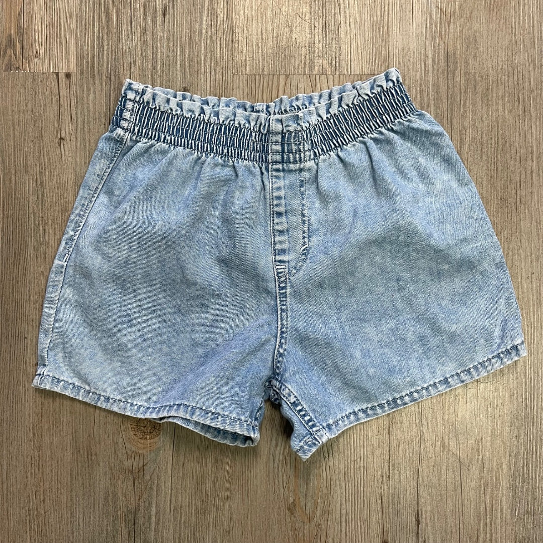 Blue H&M Chambray Shorts, 9-10Y