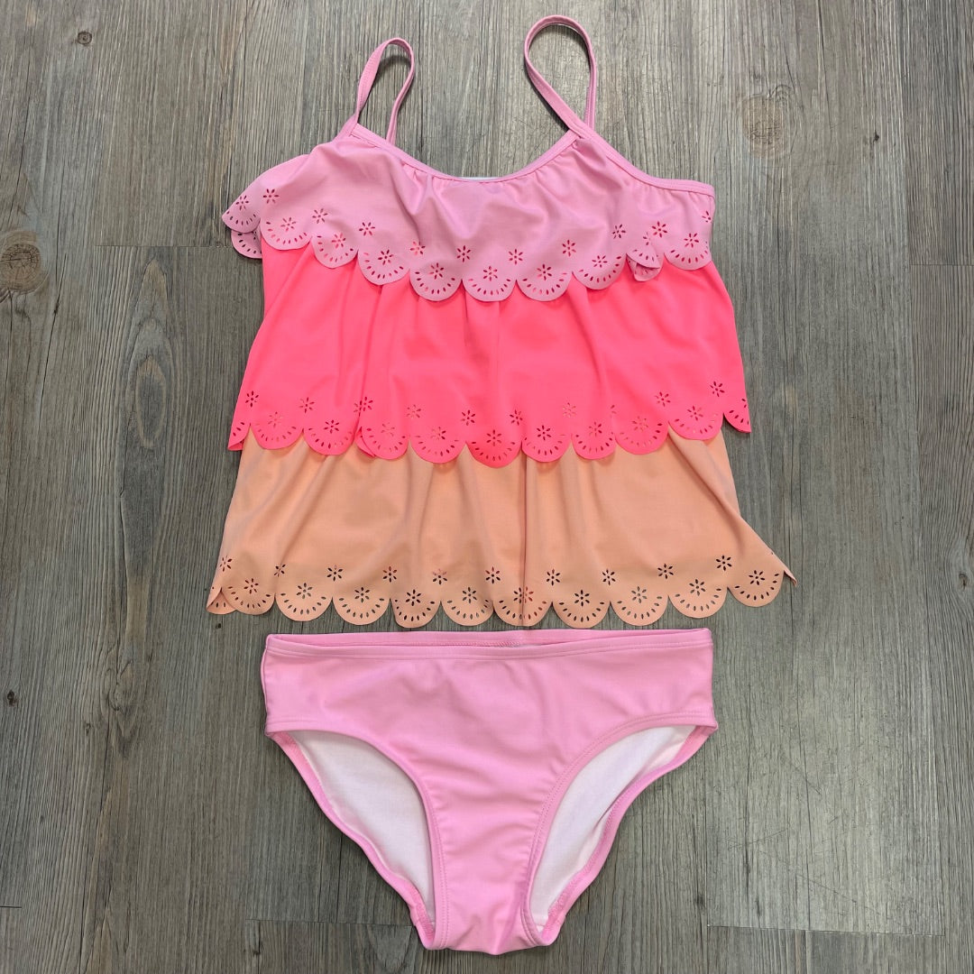 Pink Oshkosh 2PC Bathing Suits, 12Y