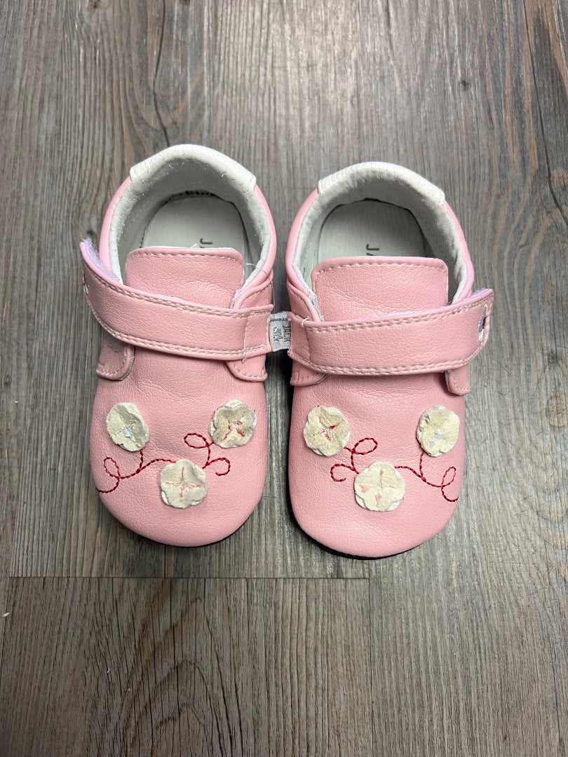 Pink Jack & Lily Floral Velcro Shoes, 30-36M