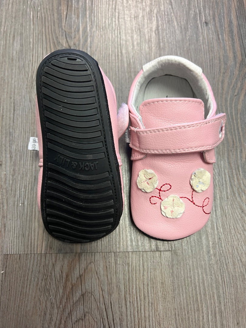 Pink Jack & Lily Floral Velcro Shoes, 30-36M