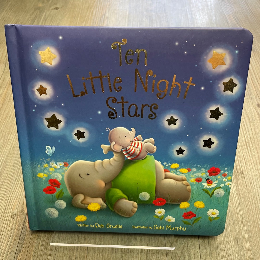 Multi Colour  Ten Little Night Stars, Hardcover