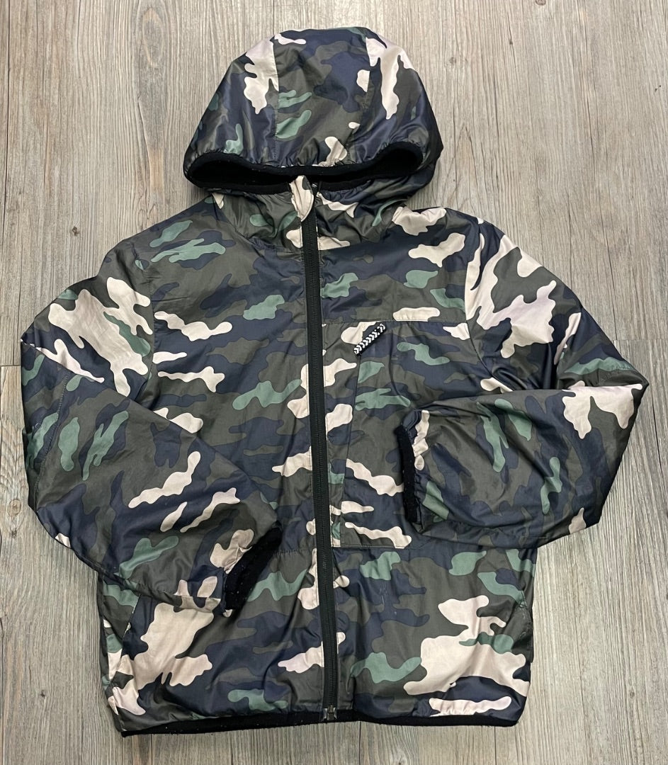 Camo Ripzone Reversible Jacket, 8Y