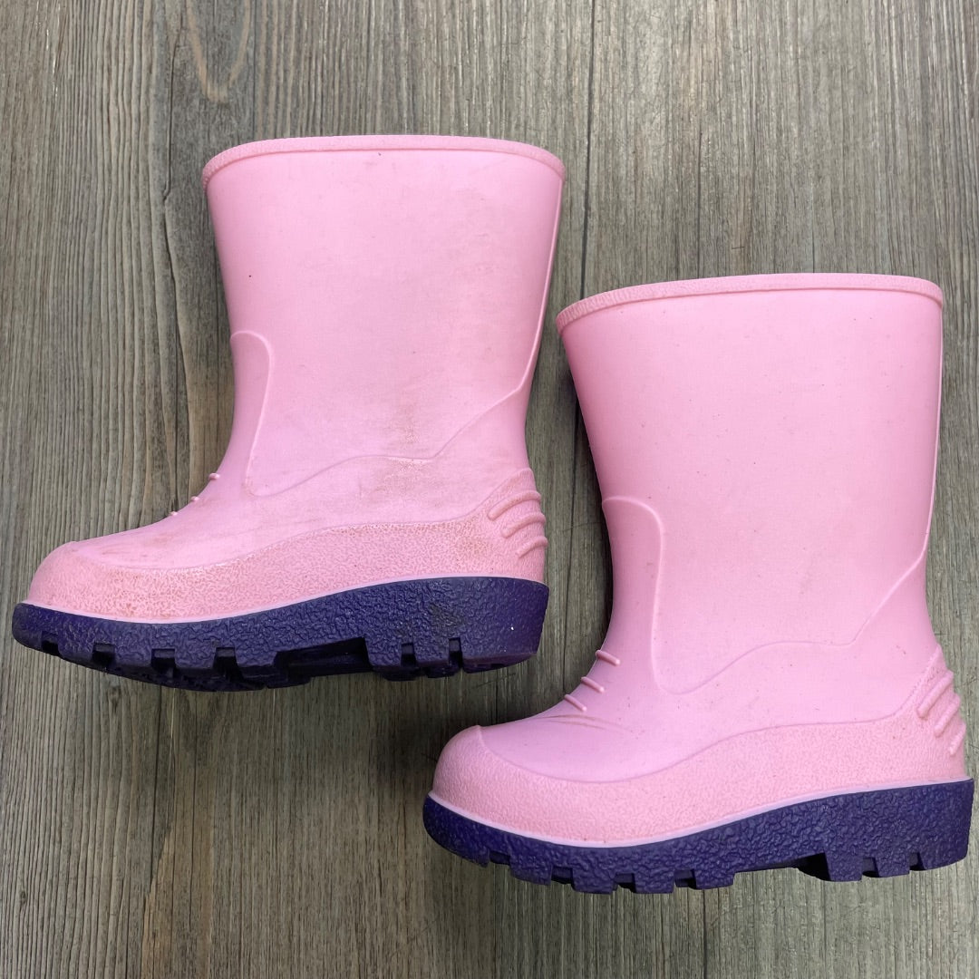 Pink  Rain Boots, 5T