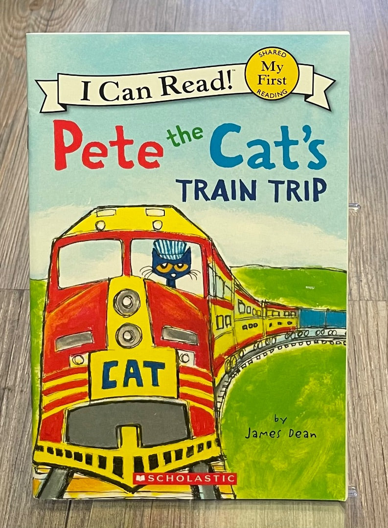 Multi Colour Train Trip Pete the Cat, Paperback