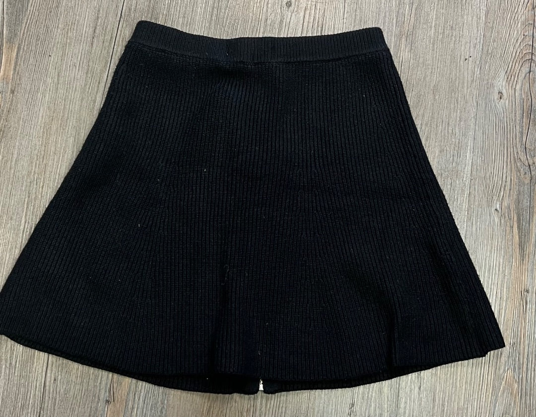 Black Zara Knit Skirt, 11-12Y