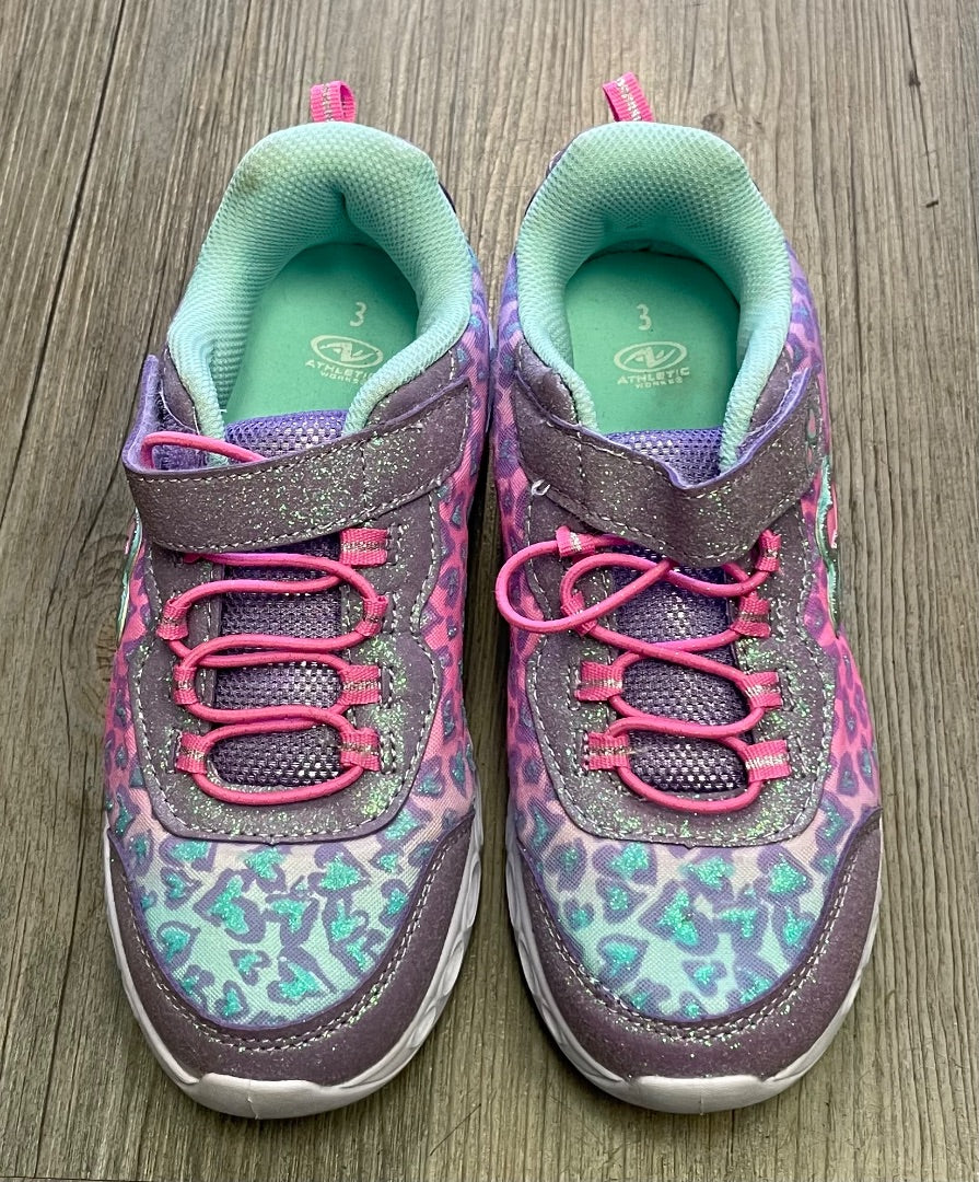 Multi Colour Athletic Works Sneaker, 3Y