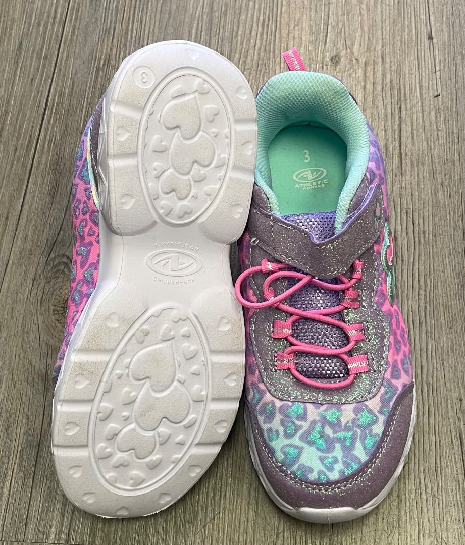 Multi Colour Athletic Works Sneaker, 3Y