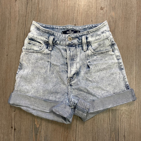 Light Blue Hollister Denim Shorts, 24 Waist