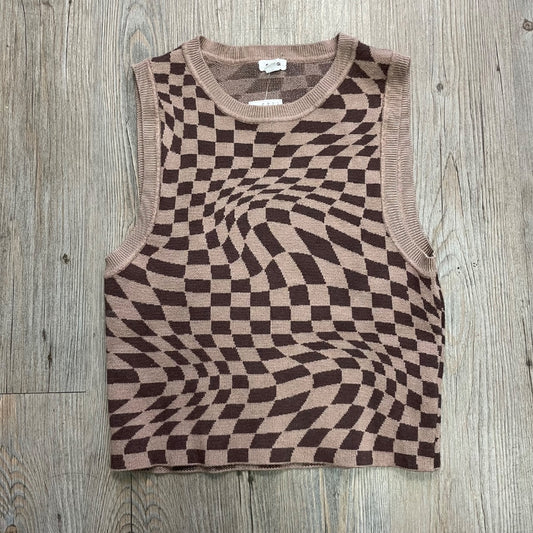 Brown Garage Tank Top, Large