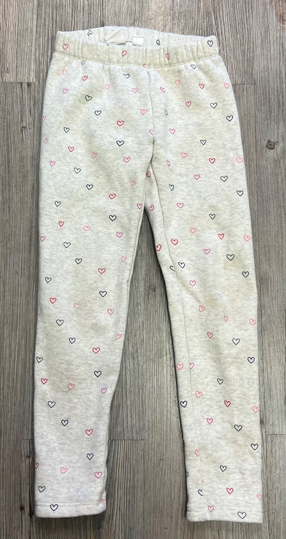 Grey, Hearts Gap Fleelined Legging, 6-7Y
