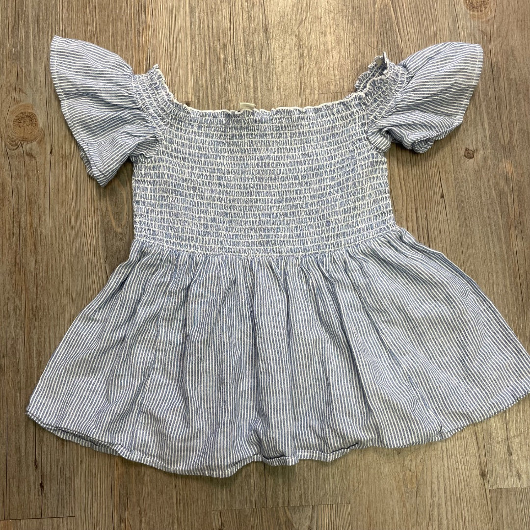 Blue Stripe American Eagle Top, XS