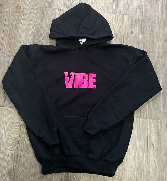 Black Gildan Pullover Hoodie, 7-8Y
