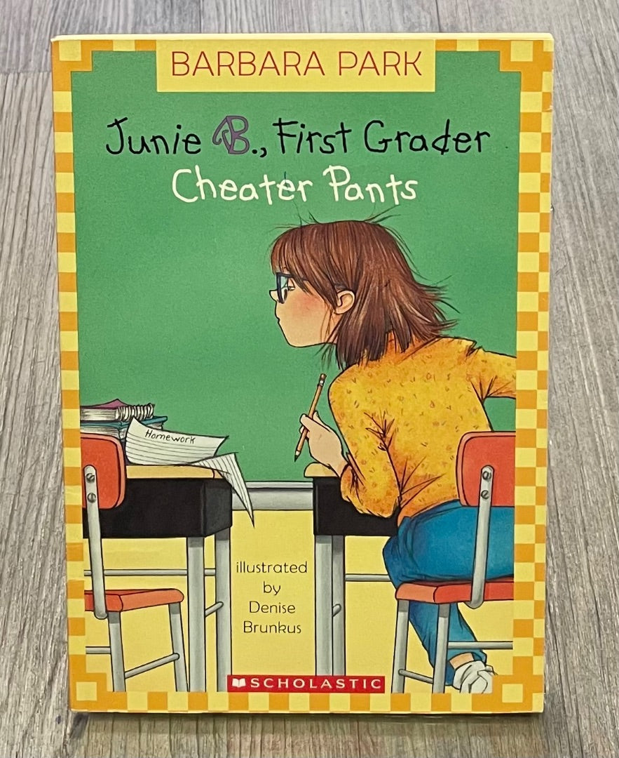 Multi Colour Scholastic Junie B First Grader Cheater Pants, Paperback
