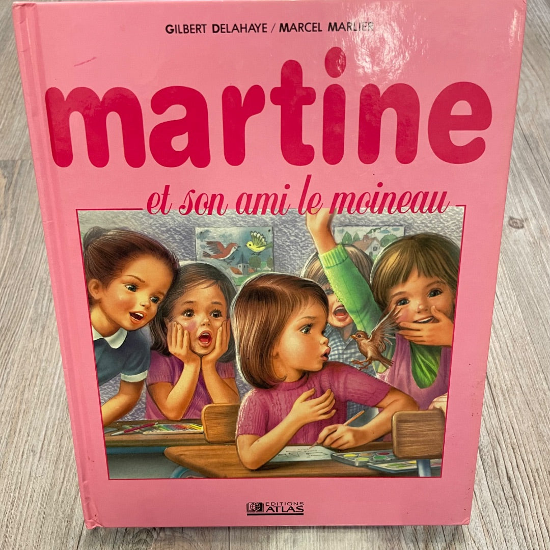 Pink  Martine et son Ami le Moineau, Hardcover