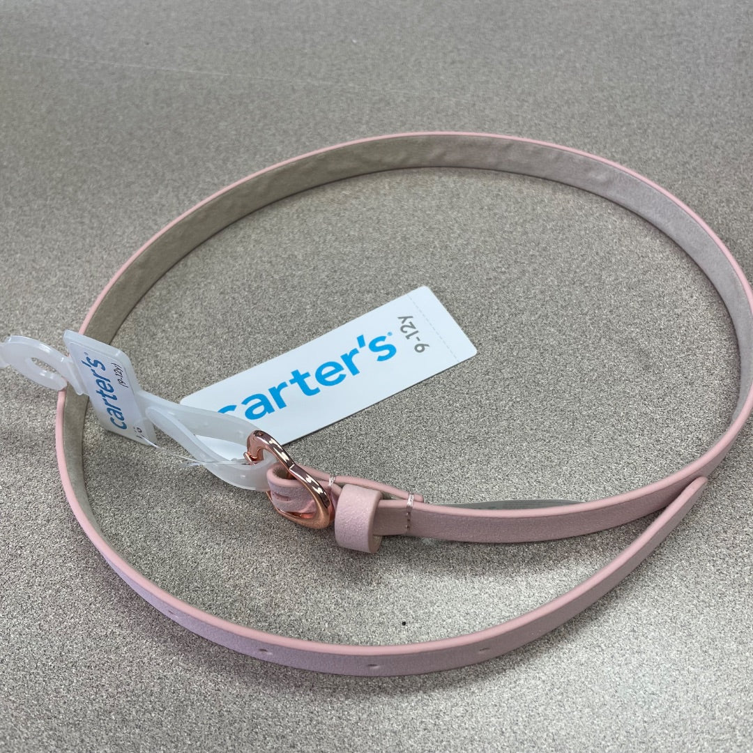 Pink Carters Kids Belt, 9-12Y