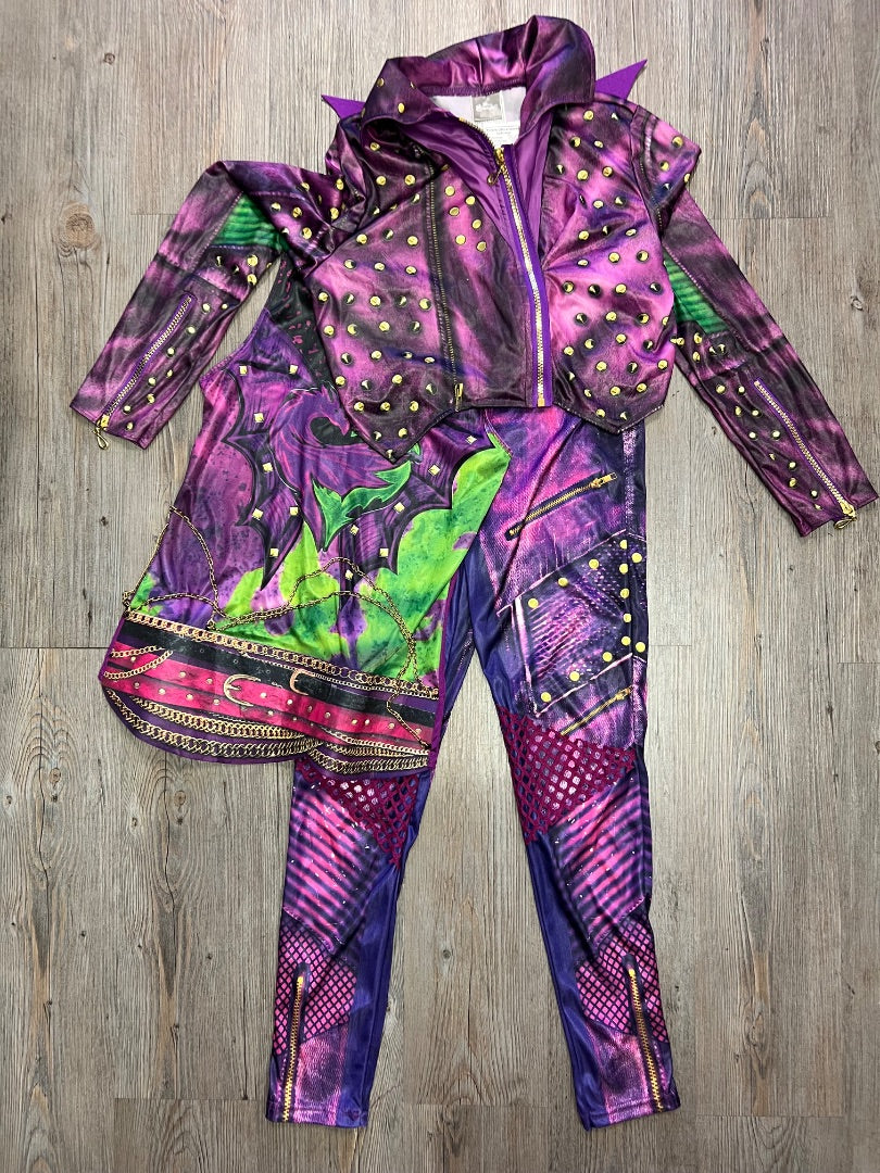 Purple Disney Purple Descendants Costume, 8-10Y