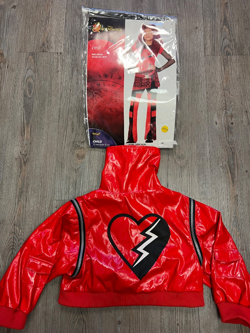 Red Disney Red Descendants Costume, 8-10Y