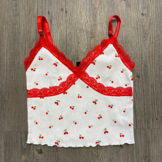 Cherry Print H&M Tank Top, XS