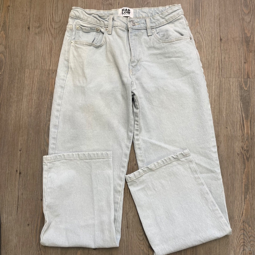 Light Blue Harlow Baggy Jeans, 24 Waist