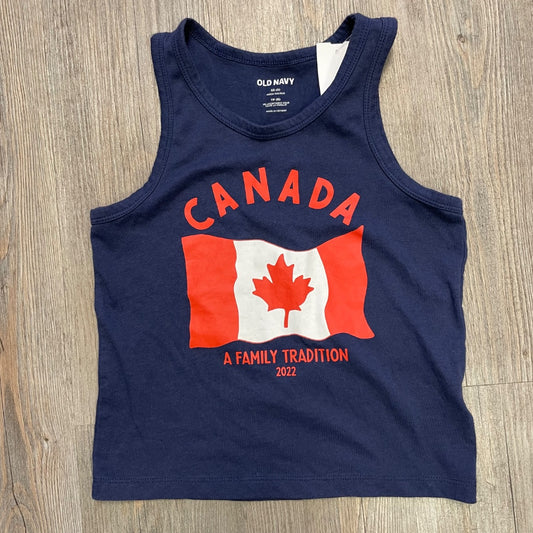 Navy Canada Print Old Navy Tank Top, 5Y