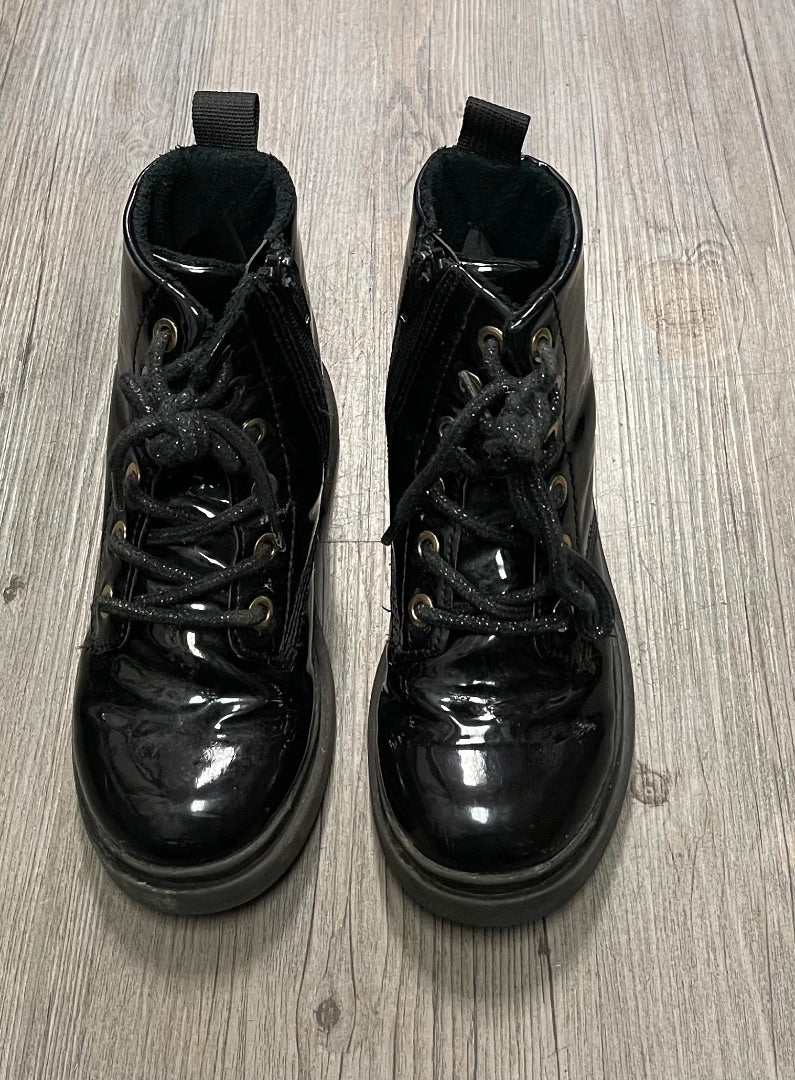 Black H&M Fall Boots, 12Y