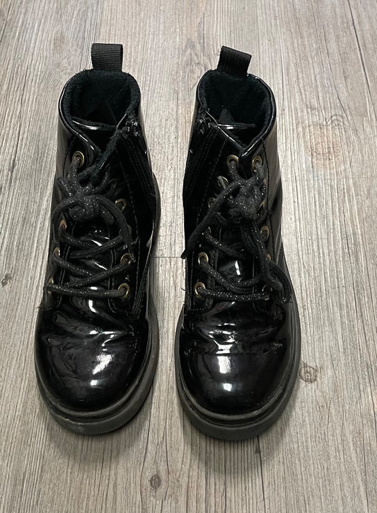 Black H&M Fall Boots, 12Y