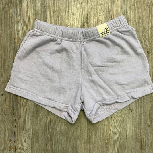 Lavender Bamboo Panda Sweatshorts, 8-10Y
