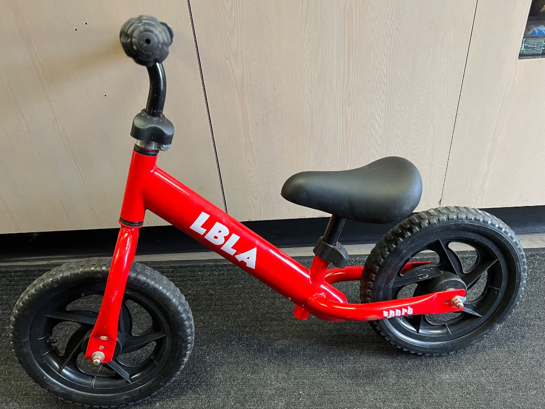 Red LBLA Balance Bike, 10 inch
