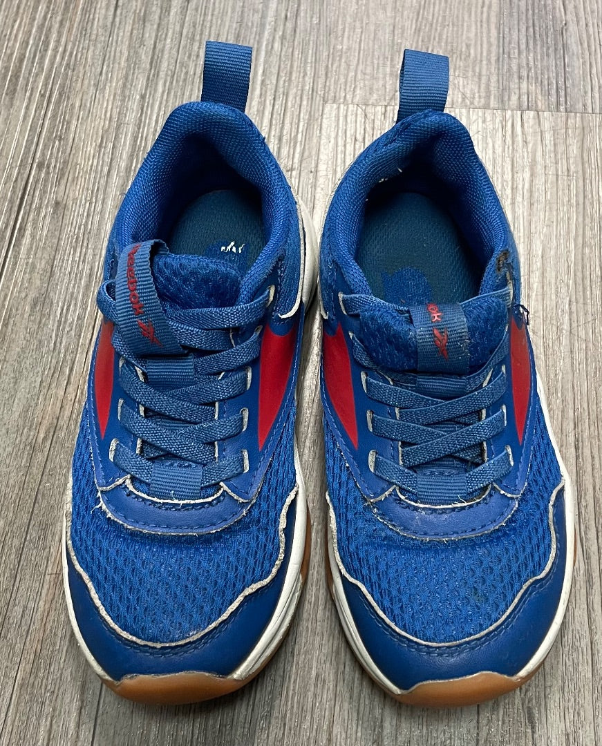 Blue Reebok Slip On Shoes, 11Y