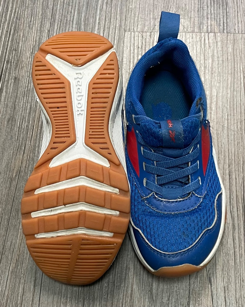 Blue Reebok Slip On Shoes, 11Y